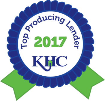 KHC 2017 Top Producing Lender Badge